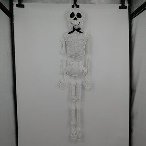 Ashland Halloween Skeleton Hocus Pocus Hanging Wall Decor 52" Long Brand New